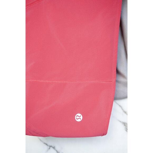 Lululemon Speed Up Shorts 4" Lined Coral Red Women’s Size 4 Running Gym Active - Picture 6 of 13